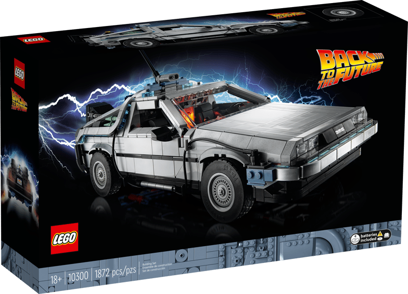 LEGO Back to the Future tijdmachine
