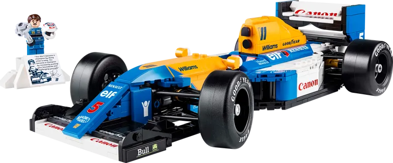 LEGO Williams Racing FW14B en Nigel Mansell