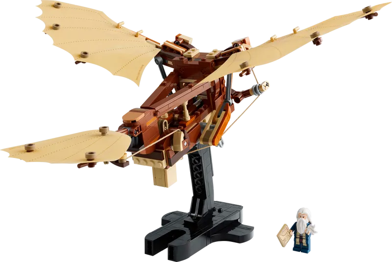 LEGO De vliegmachine van Leonardo da Vinci