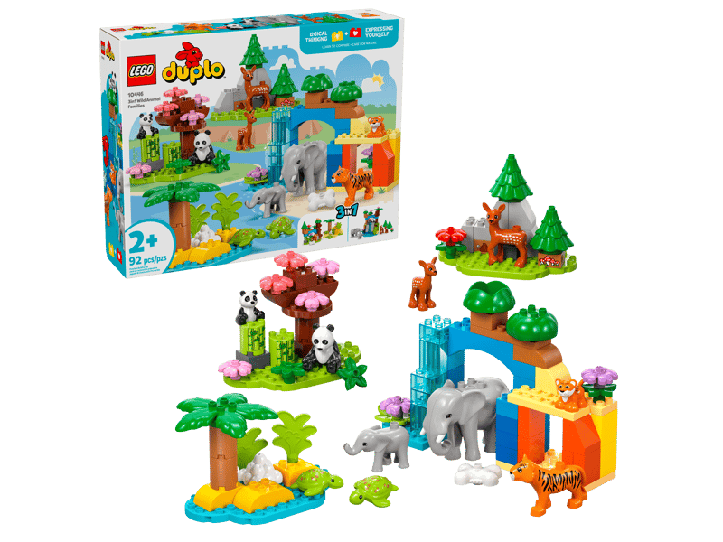 3-in-1 families van wilde dieren - 2