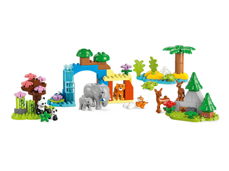 3-in-1 families van wilde dieren - 3