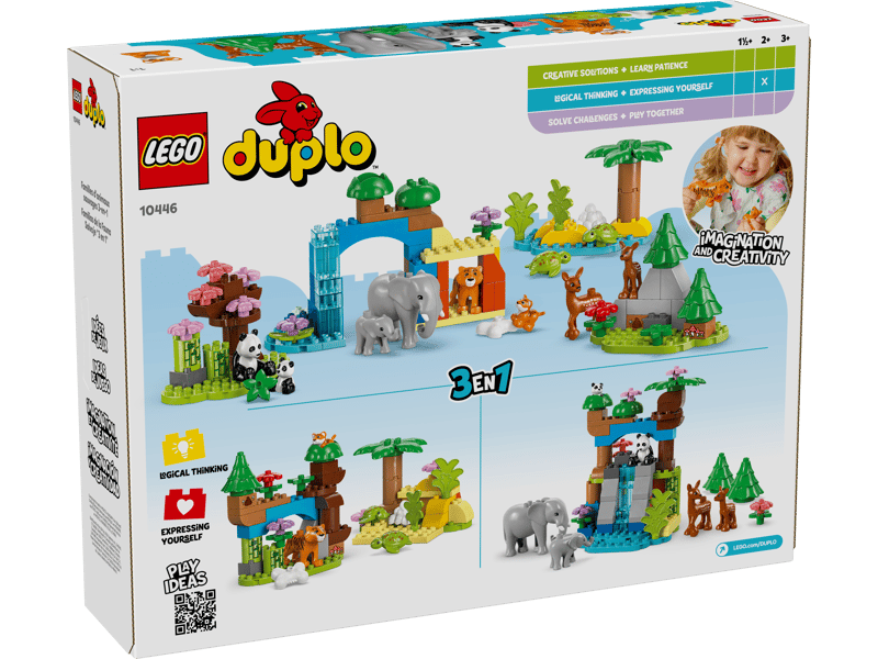 3-in-1 families van wilde dieren - 6