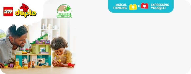 3-in-1 modern woonhuis met figuren - 14