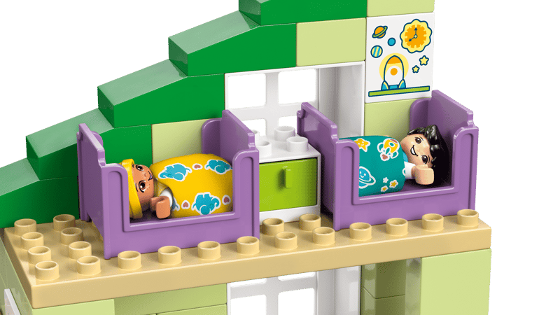 3-in-1 modern woonhuis met figuren - 6