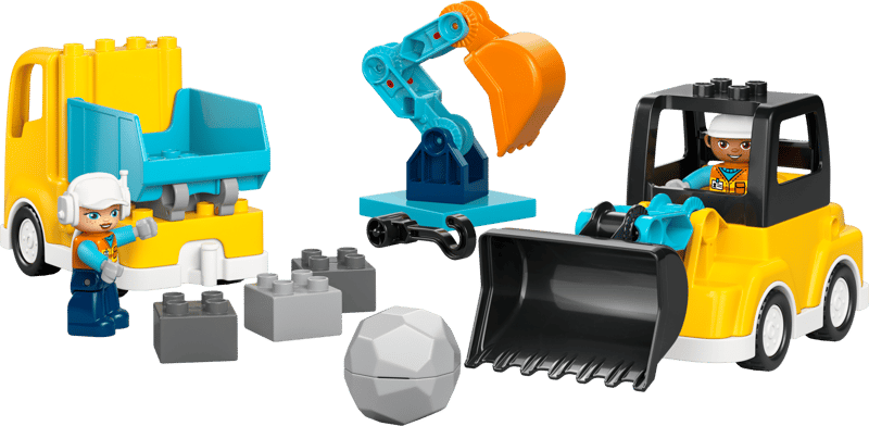 LEGO 3-in-1 bouwvoertuigen