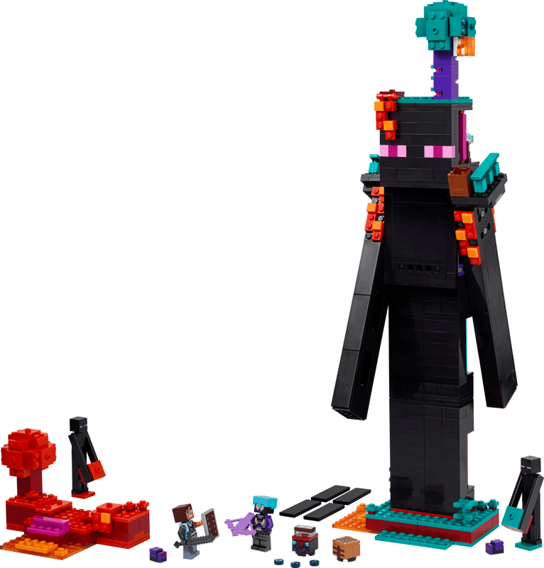 LEGO De Enderman toren