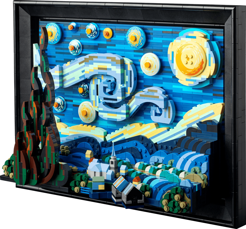 Vincent van Gogh - De sterrennacht - 3