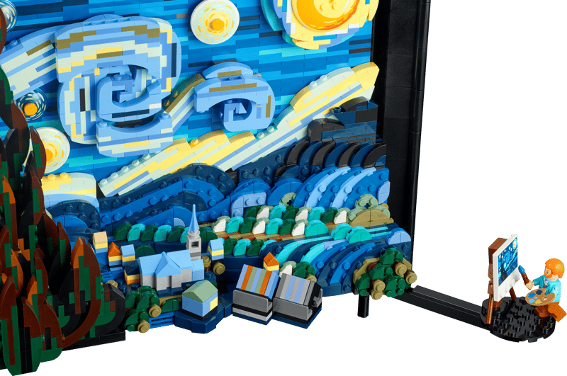 Vincent van Gogh - De sterrennacht - 4