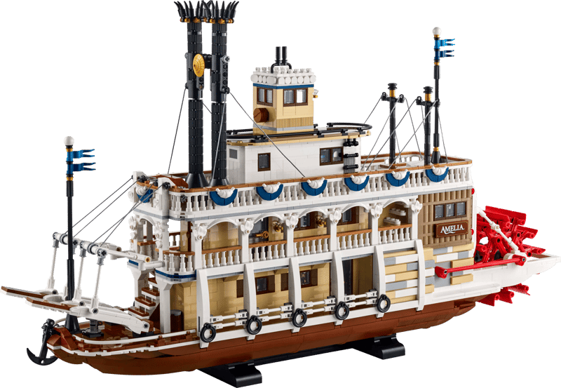 LEGO Stoomboot