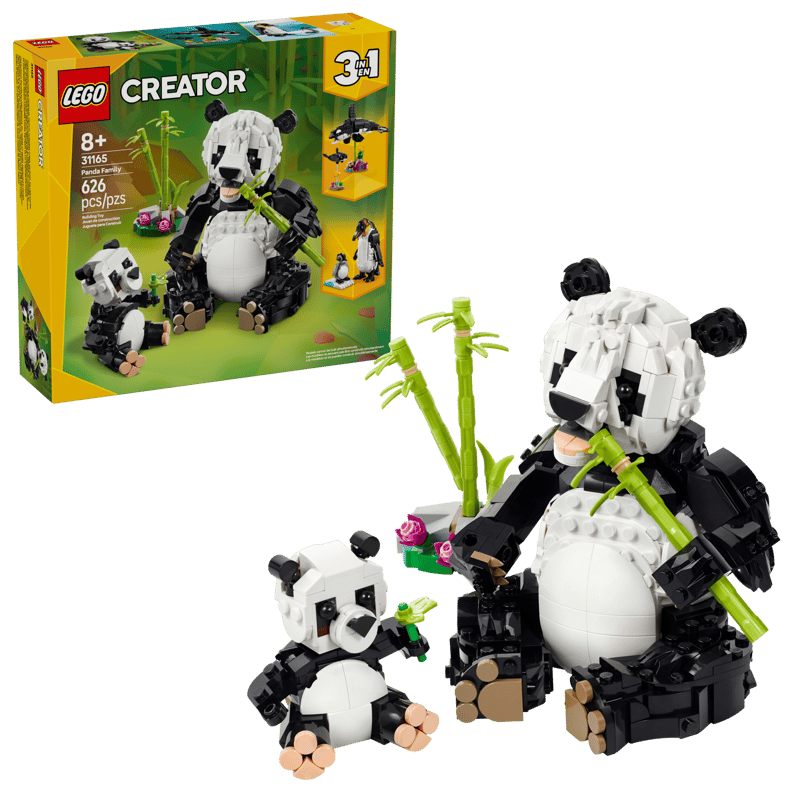 Wilde dieren: pandafamilie - 2