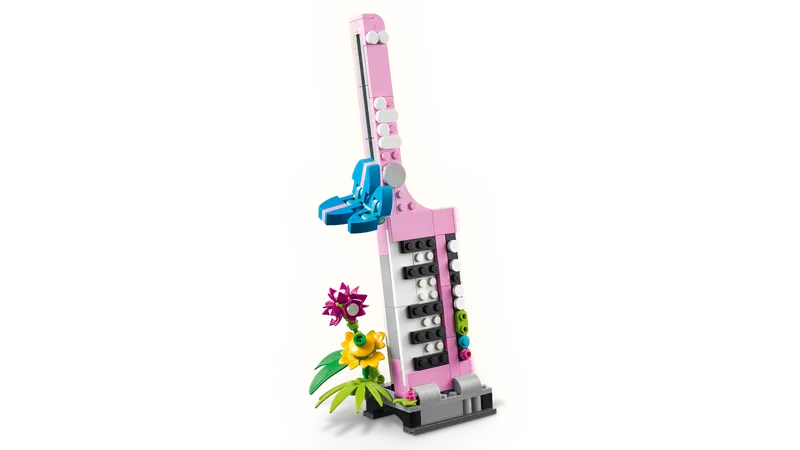 Typemachine met bloemen - 4