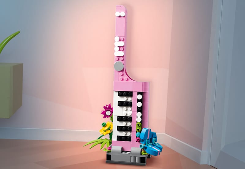 Typemachine met bloemen - 8