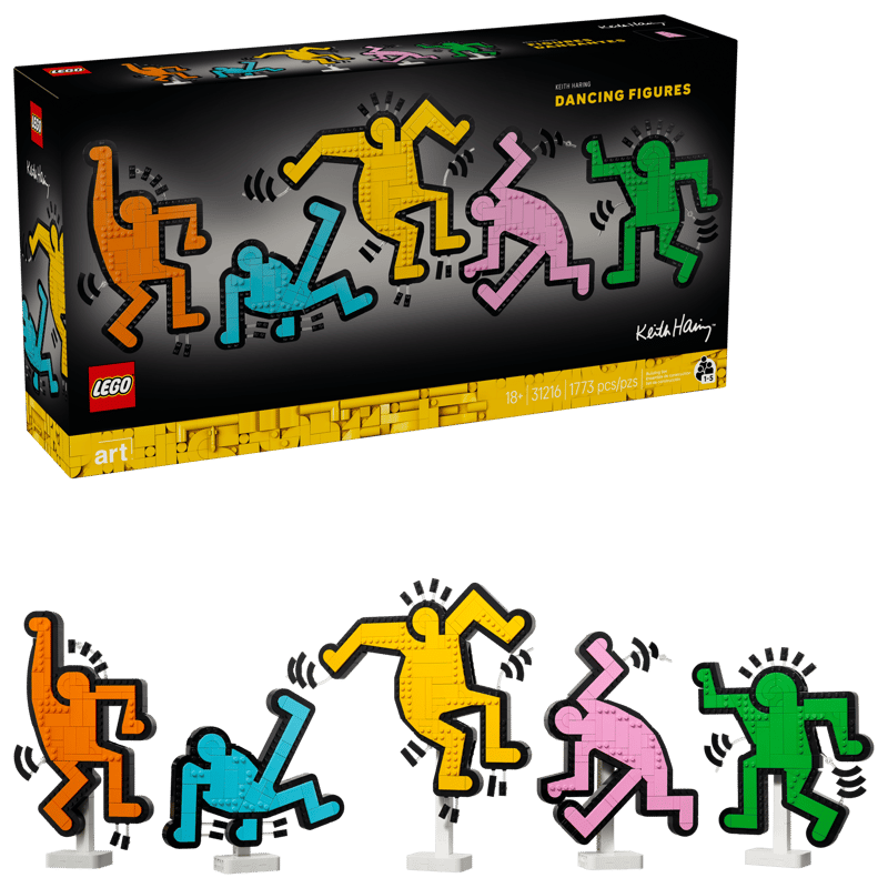Keith Haring – Dansende figuren - 2