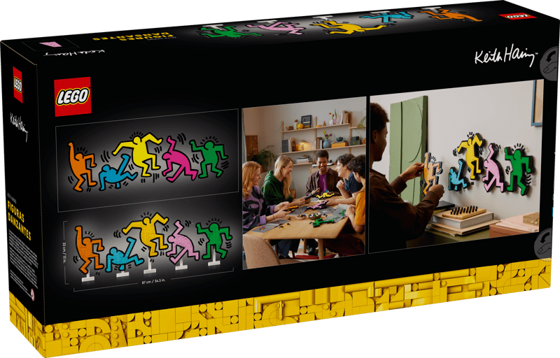 Keith Haring – Dansende figuren - 4