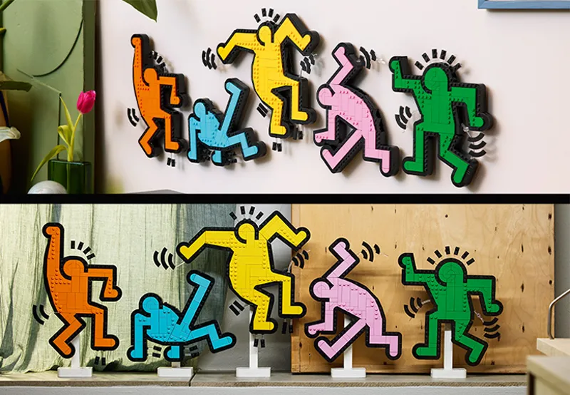 Keith Haring – Dansende figuren - 6