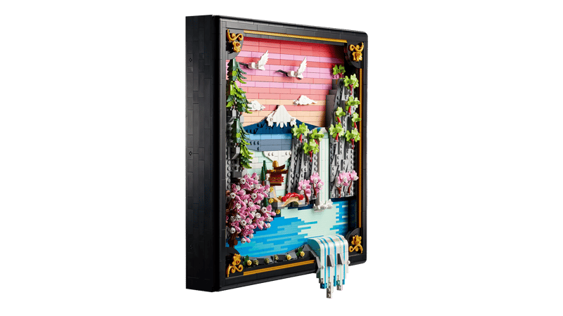 Landschap met Japanse kersenbloesems - 3