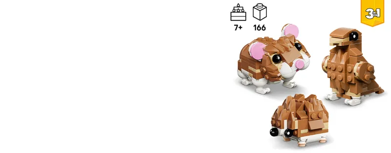 Schattige hamster met bloem - 15