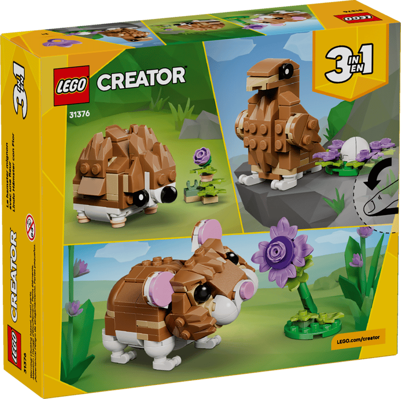 Schattige hamster met bloem - 7