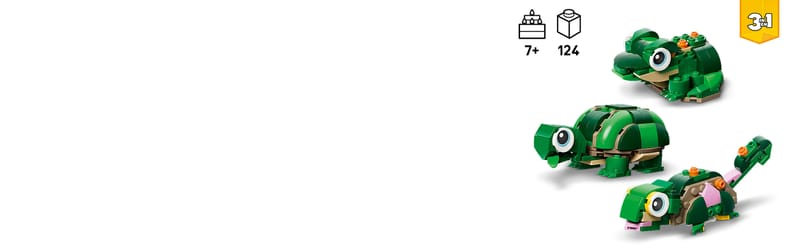 Schildpad met waterlelie - 15