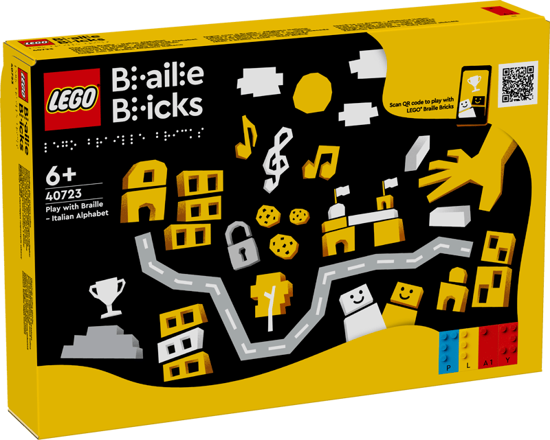 LEGO Spelen met braille – Italiaans alfabet