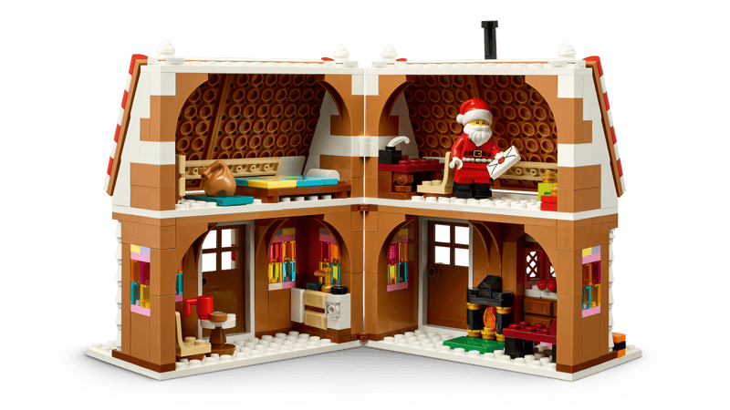 Winters peperkoekhuisje - 5