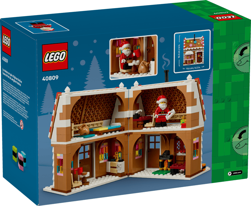 Winters peperkoekhuisje - 8