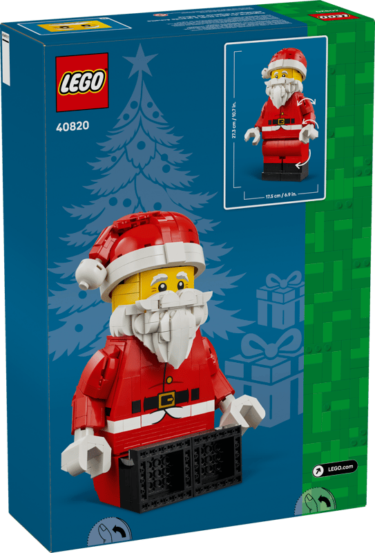 Grote minifiguur van de Kerstman - 4