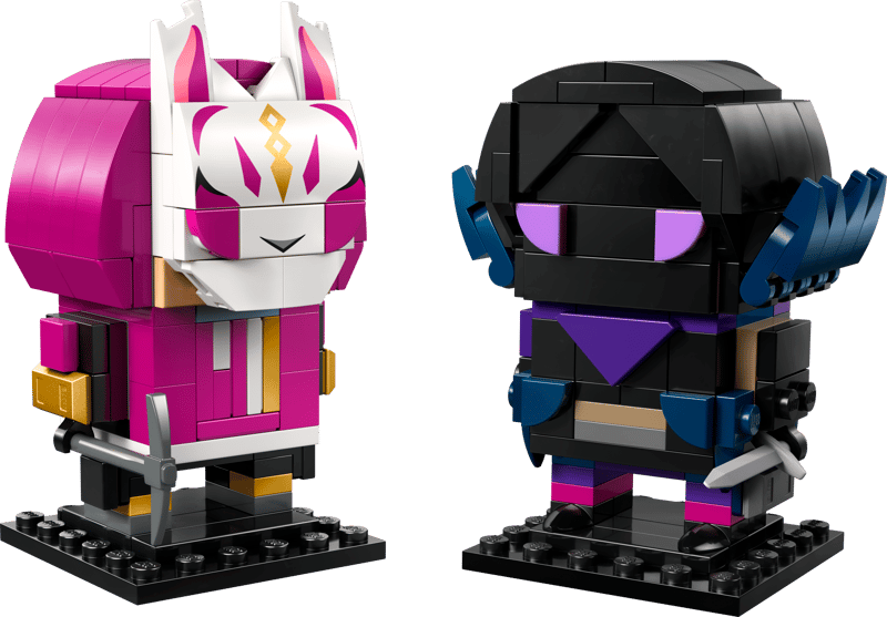 LEGO Drift en Raven figuren