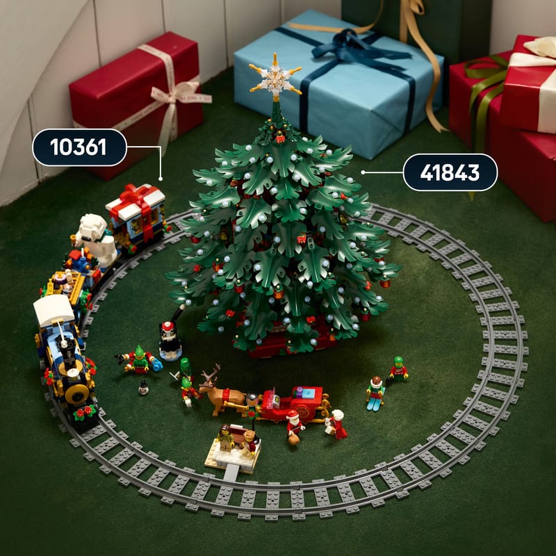 Decoratieve kerstboom voor het hele gezi - 10