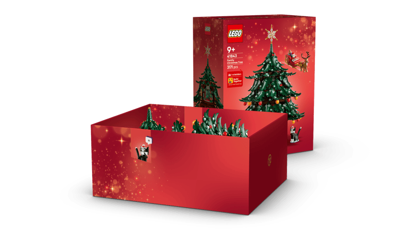 Decoratieve kerstboom voor het hele gezi - 6