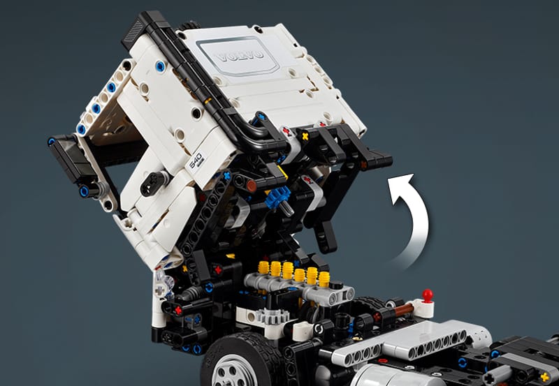 Volvo FMX truck & EC230 elektrische graa - 11