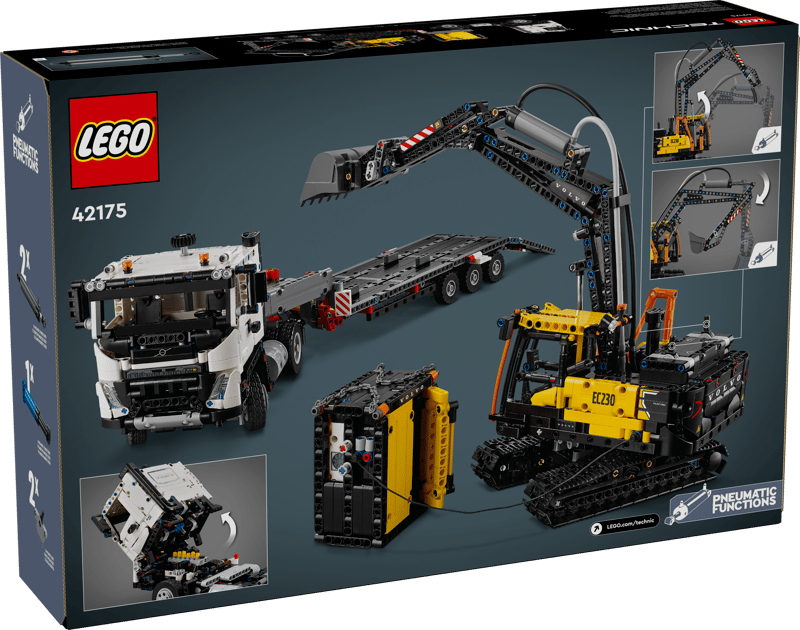 Volvo FMX truck & EC230 elektrische graa - 8