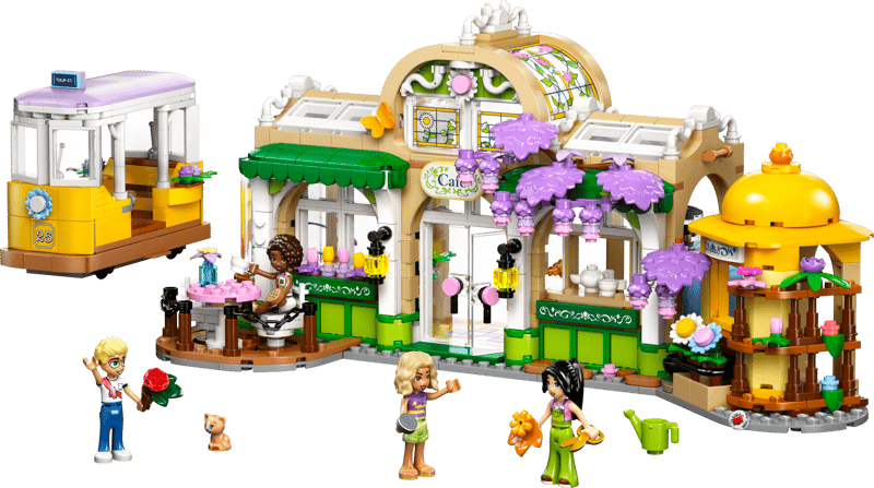 LEGO Plantencafé en bloemenwinkel