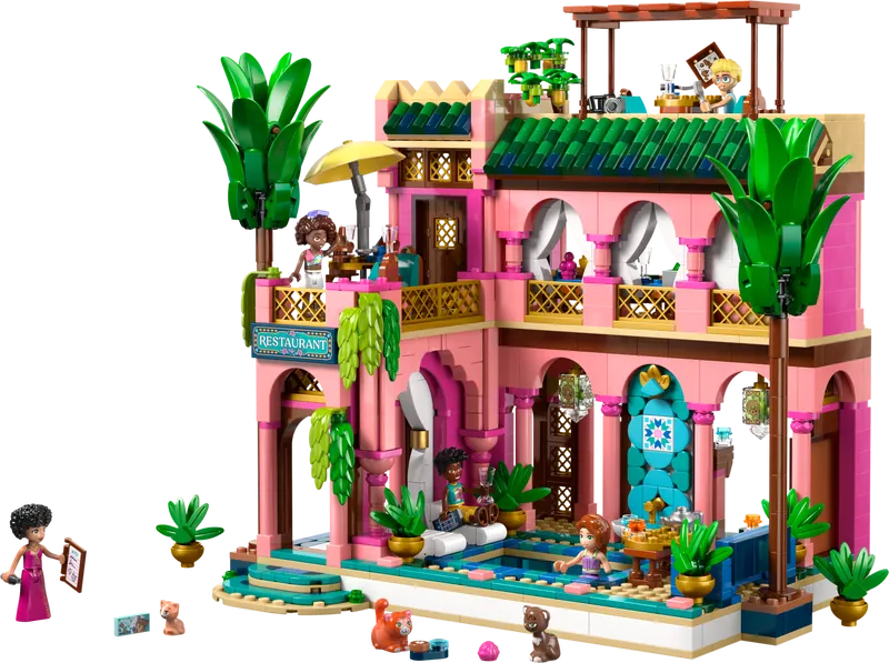 LEGO Restaurant met tuin