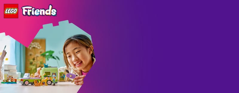 Trailer met paard en veulen - 12