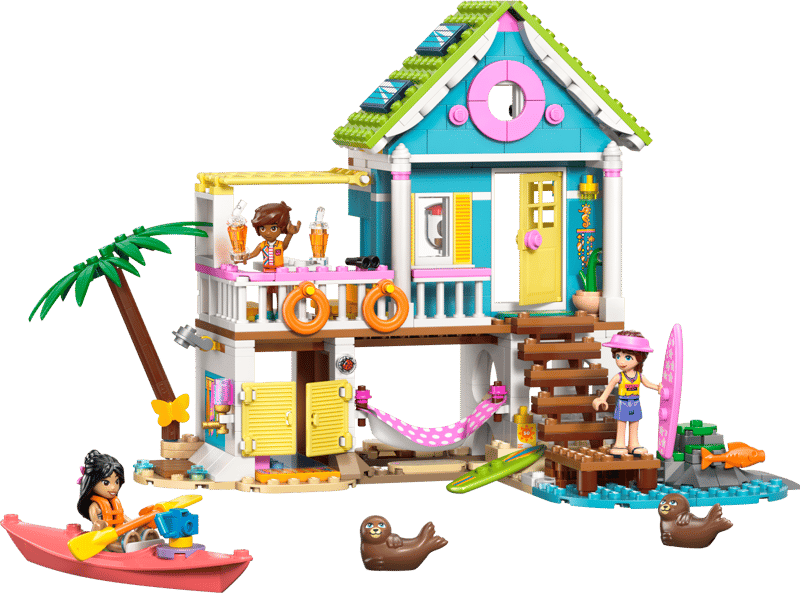 LEGO Strandhuis met zeehonden