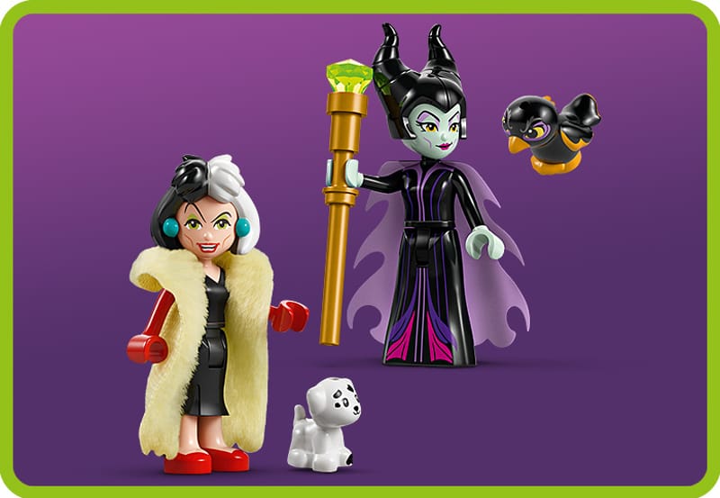 De jurken van Maleficent en Cruella De V - 4