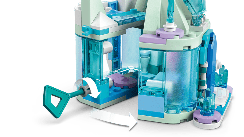 Mini kasteel van Arendelle en Elsa's ijs - 6