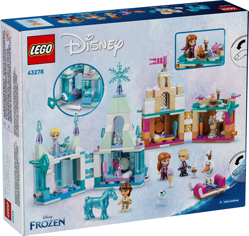 Mini kasteel van Arendelle en Elsa's ijs - 8