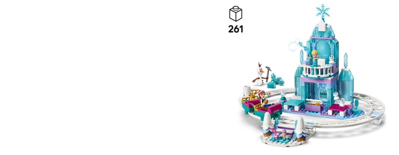 Elsa's ijskasteel en sneeuwrit - 14