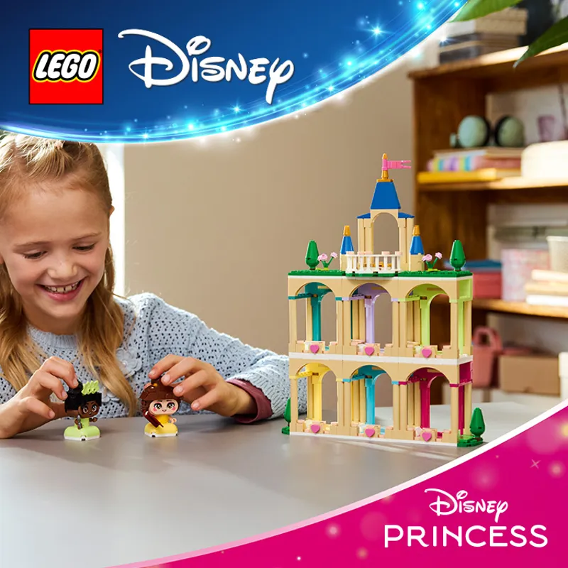 Mini Belle en Tiana met kasteel - 11