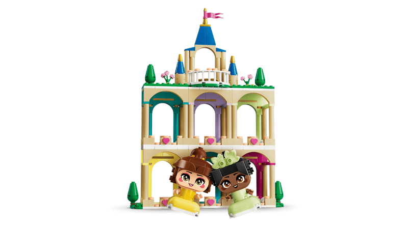 Mini Belle en Tiana met kasteel - 4