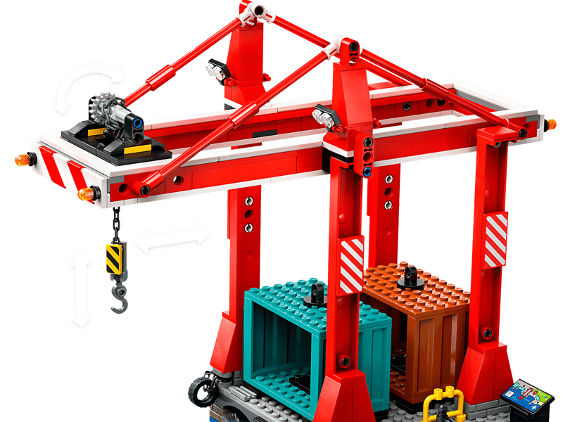 Haven met vrachtschip - 5