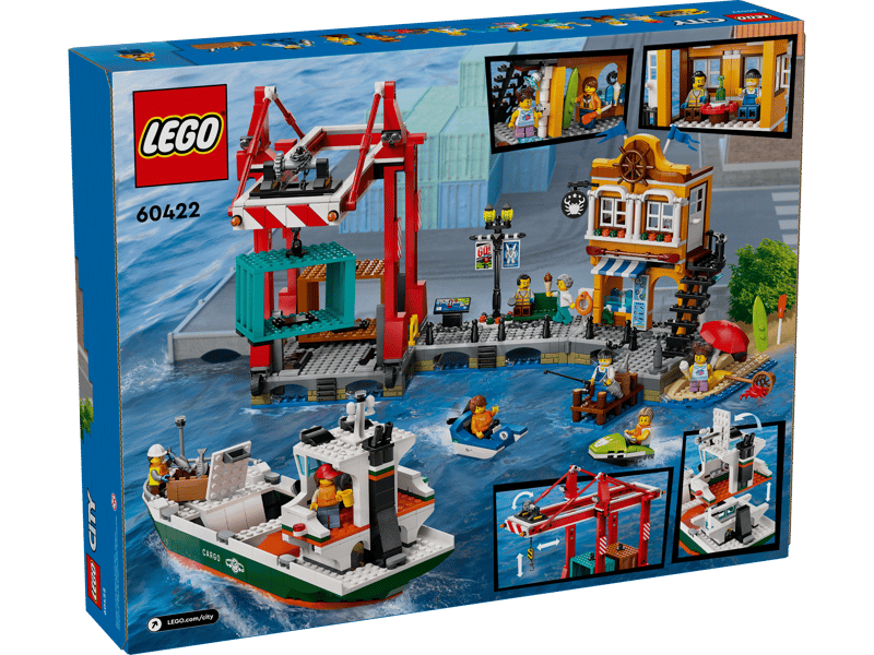 Haven met vrachtschip - 8