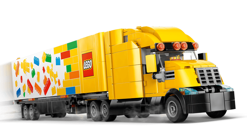 Gele vrachtwagen - 4