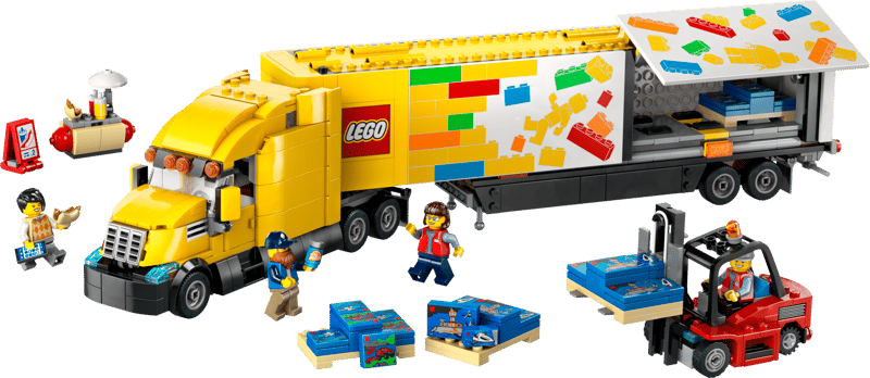 LEGO Gele vrachtwagen