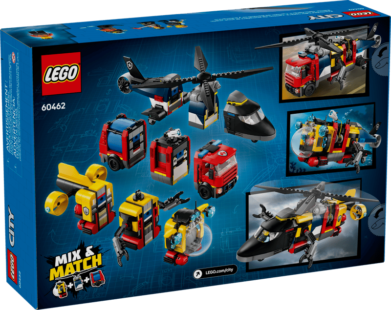 Helikopter, brandweerauto en onderzeeër - 9