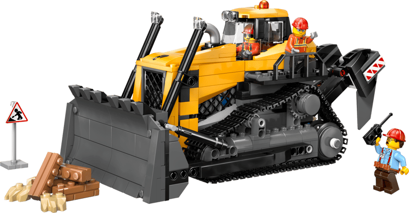 LEGO Gele bulldozer