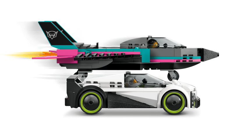 Straalvliegtuig vs. sportauto - 5