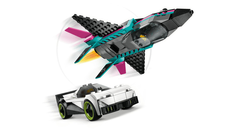 Straalvliegtuig vs. sportauto - 7